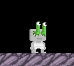 A player wearing the Eyes on Stalks