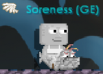 A player wearing the Riding Stonefish