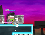 A player wearing the Bunny Ear Magnifying Glass