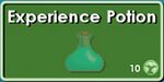 The old store button of Experience Potion