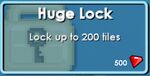 Huge Lock's old store button