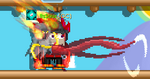 A player using Wormtouch