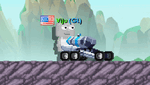 A player wearing The Runaway