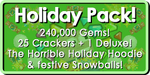 The Holiday Pack's store button in 2018