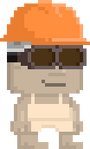 A player wearing the full Engineer Set.