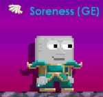 A player wearing the Jade Warrior set