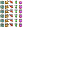 The textures of each artifact icons in the game
