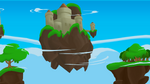 The Epoch Machine's Floating Islands background