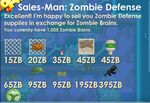Zombie Defense Items
