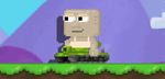 A player with the Tiny Tank
