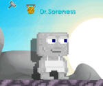 A player wearing the Ice King's Crown