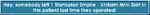 Message displayed after obtaining a Startopian Empire - Uniform Mini-Skirt