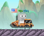 A player wearing the Class D Loader