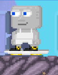 A player wearing the StarBoard
