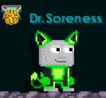 A player wearing the Fox set