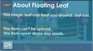 About Floating Leaf
