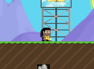 8725-A player wearing the World Owner Blingin' Chain.gif