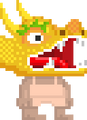 A player wearing the Chinese Dragon Head.