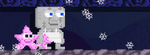 A player wearing the Starfish Leash