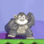 Angry Adventure Gorilla's animation.