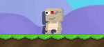 A player with the Cybernetic Eye equipped