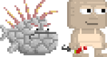 A player wearing the Stonefish Leash
