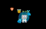 A player wearing the Astral Aura - Rabbit