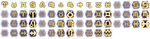 The textures of the Zodiac Ring's particles