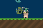 The Alien Mind Protector in action. Although it may protect the player from Mind Ghosts, it is useless against the regular Ghost variants.