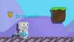 A player wearing the Mjolnir