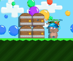 A player with the Water Gun Hat equipped