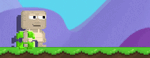A player with the Shamrock Shuriken equipped