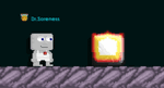 A player wearing the Classy Comic's Acid Flower