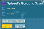 Spiezels' Galactic Scarf Available Option.