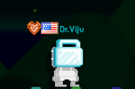 A player wearing the Diamond Lock Mask