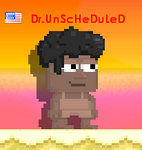 An image of a player wearing the Afro