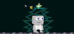 A player wearing the Neon Tree Aura