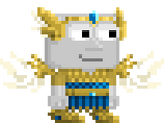 A player wearing the full Valkyrie set.