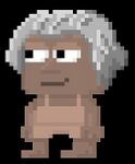 A player wearing the Presidential Wig