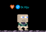 A player wearing the Student Hero Suit