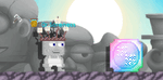 A player wearing the Crown of S'mores