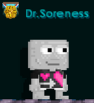 A player wearing the Corny Couple Shirt