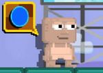 A player's billboard, whose sprite is based on the Dumb Billboard 2's