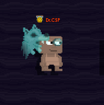 A player wearing the Ghost Wolf Monocle