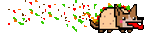 An animation made by Christopher Torres, featuring his copyrighted Fiesta Dog design, which later inspired the ill-fated Taco Dog item[6]