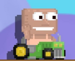 A player wearing a Dear John Tractor