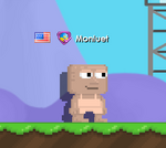 A player wearing the Pet Battle League Moderator title