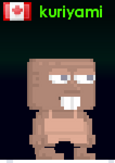 A player wearing the Big Goofy Teeth