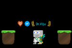 A player wearing the Neptune's Gauntlet