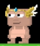 A player equipped with the Valkyrie Helm.